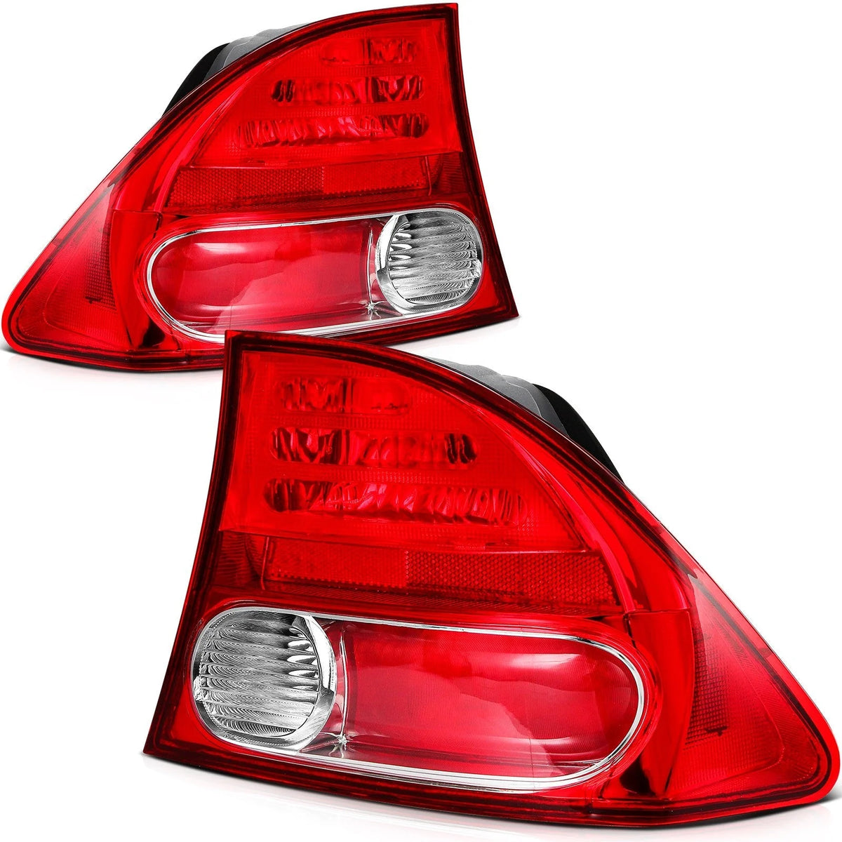 Rear Outer Brake Lamp Tail Light Assembly For 2011 2010 2009 Honda Civic Sedan 6B93BC-57 [1]