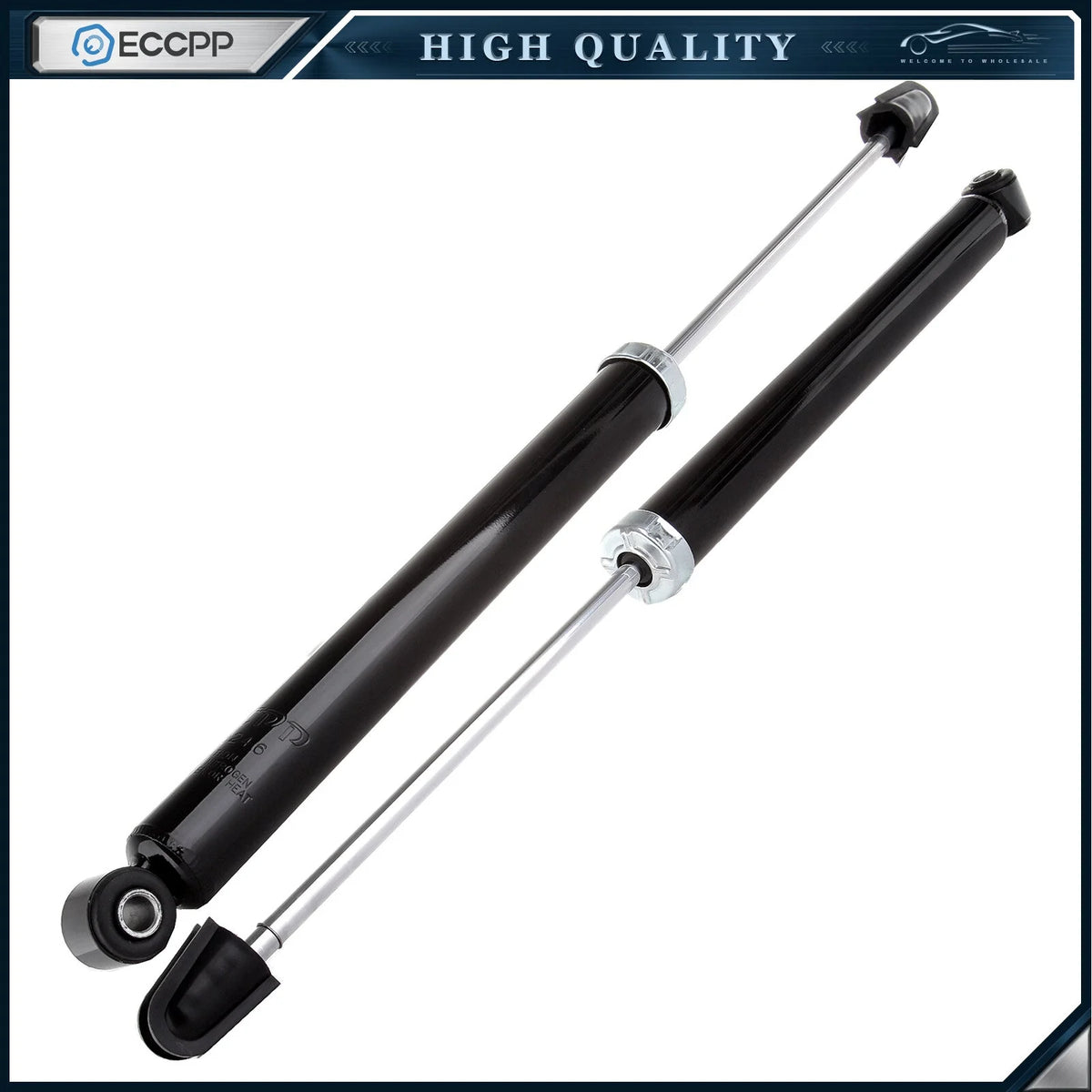Rear Pair Struts Shocks For 2000-2011 Ford Focus Left Right ECCPP 6B93BC-57 [1]