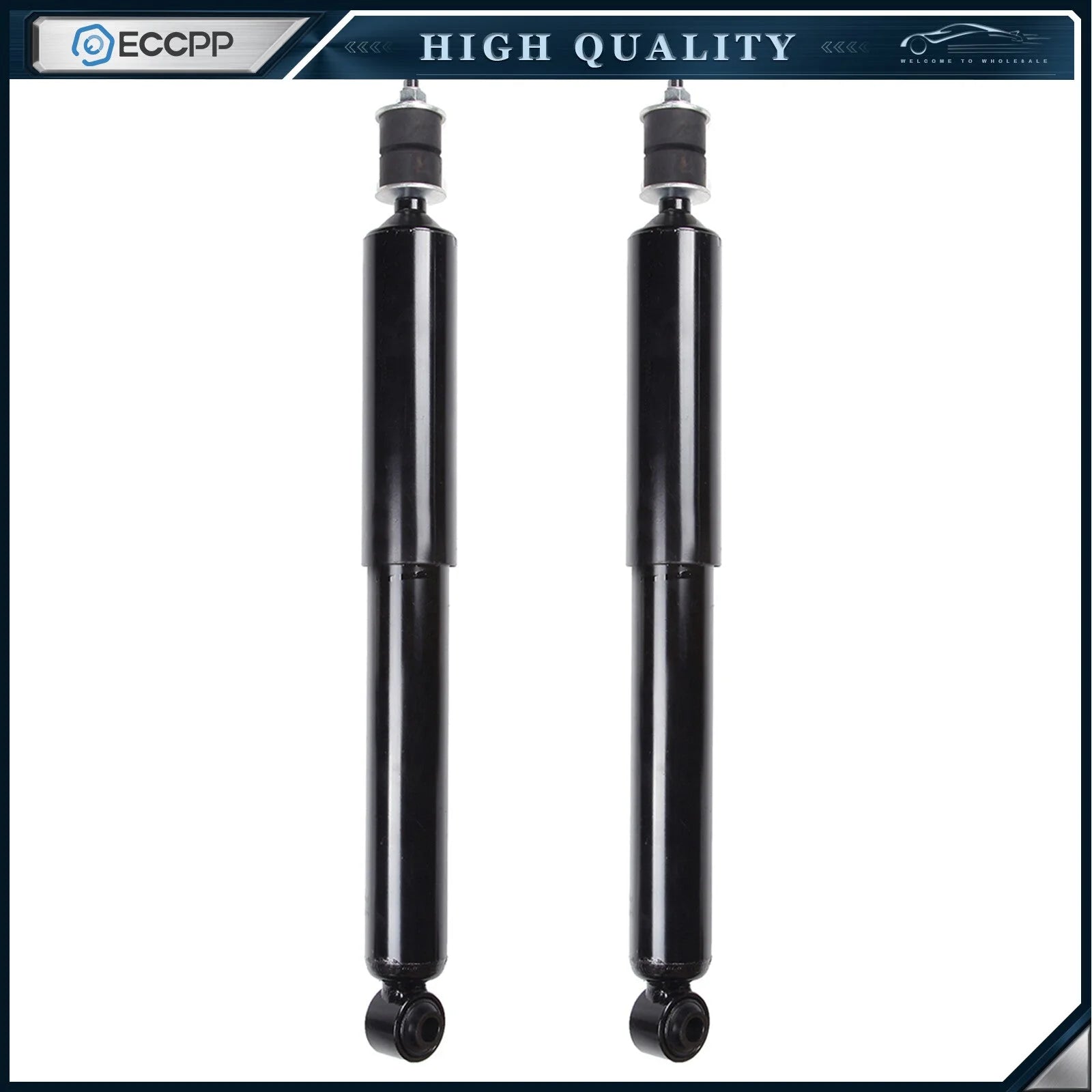 Rear Pair Struts Shocks For 2007-2009 Kia Sorento Left Right ECCPP 6B93BC-57 [1]