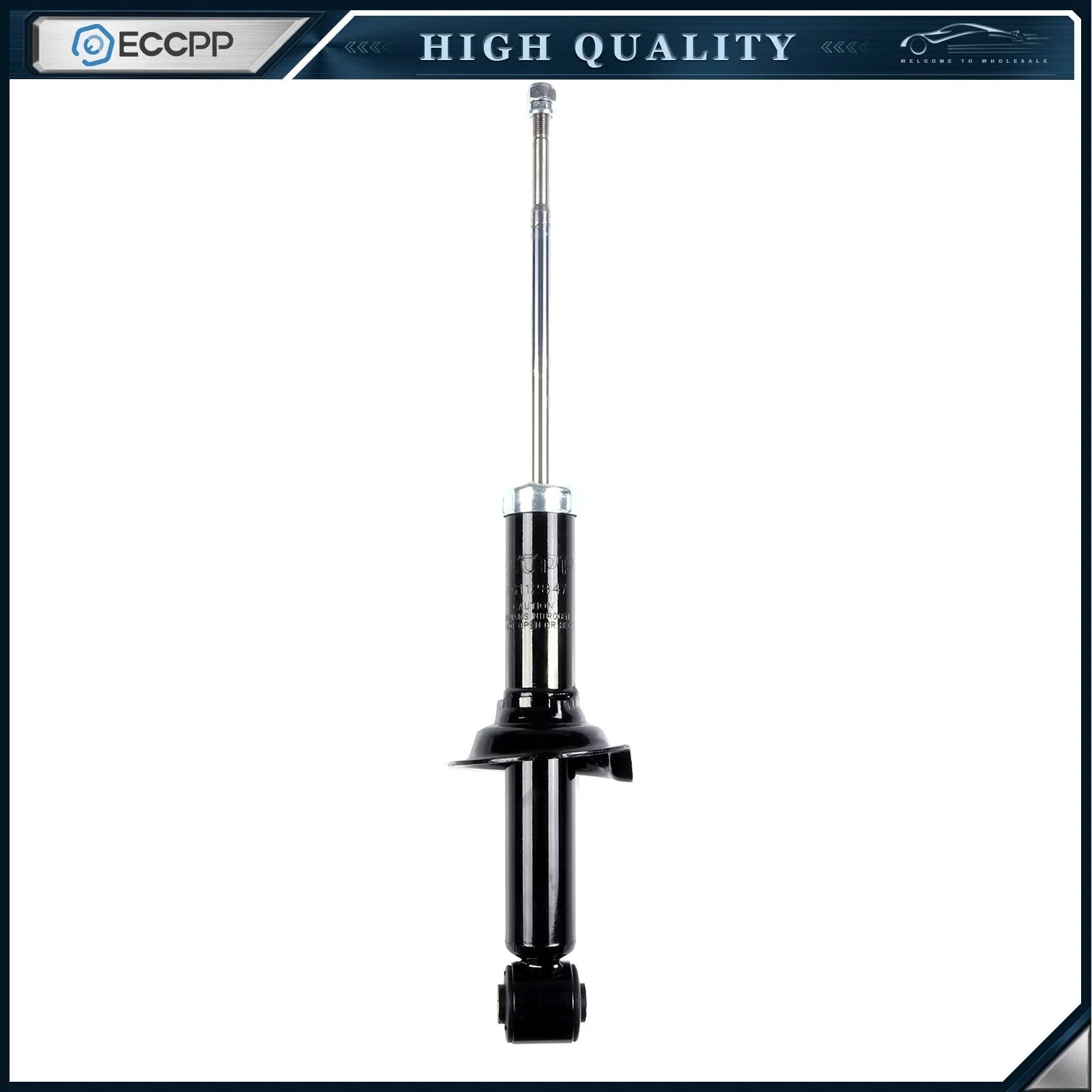 Rear Pair Struts Shocks For 2008-17 Mitsubishi Lancer 2.0L Sedan FWD Left Right 6B93BC-57 [2]