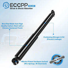 Rear Pair Struts & Shocks Set For 2007 2008 2009 2010 Jeep Patriot Left Right 6B93BC-57 [2]