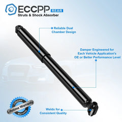 Rear Pair Struts & Shocks Set For 2007 2008 2009 2010 Jeep Patriot Left Right 6B93BC-57 [3]