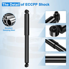 Rear Pair Struts & Shocks Set For 2007 2008 2009 2010 Jeep Patriot Left Right 6B93BC-57 [4]