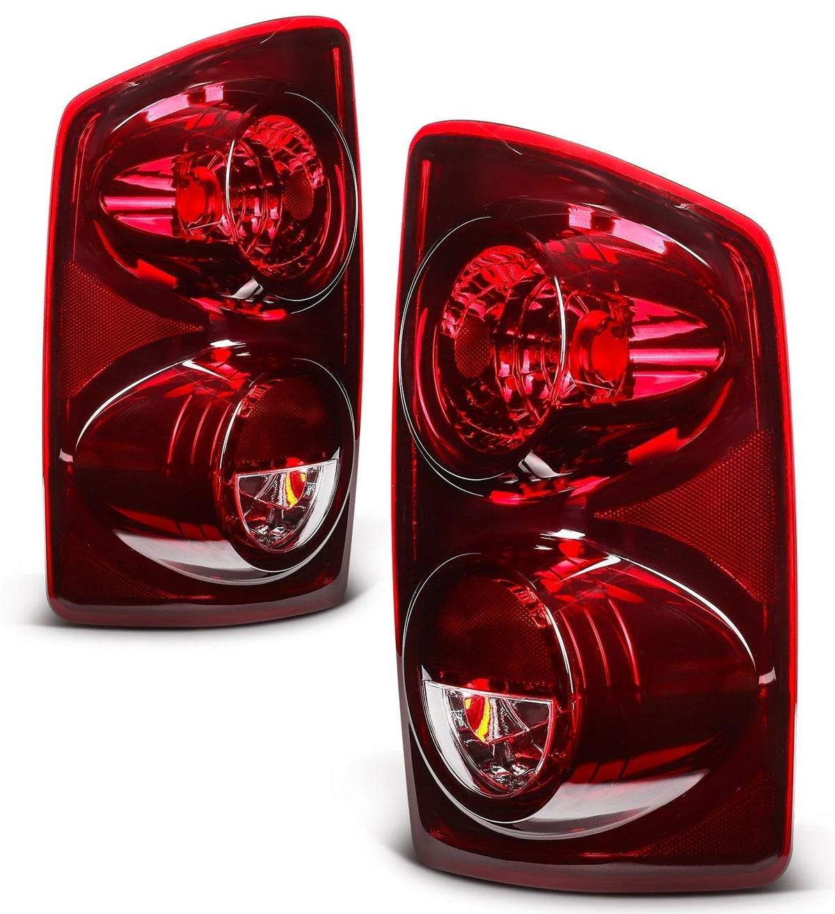 Rear Pair Tail Lights Assembly For 2007-2009 Dodge Ram 1500 2500 3500 Brake Lamp 6B93BC-57 [1]