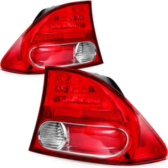 Rear Pair Tail Lights Assembly For 2009-2011 Honda Civic 1.8L 2.0L Brake Lamp 6B93BC-57 [1]