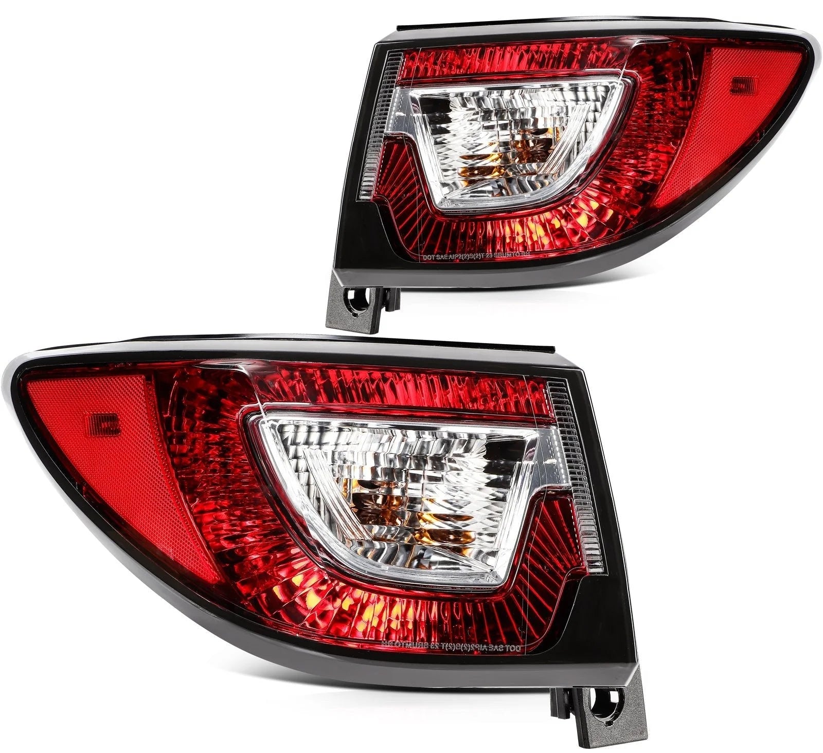 Rear Pair Tail Lights Assembly For 2013-2017 Chevrolet Traverse 3.6L Brake Lamp KOEEP [4]