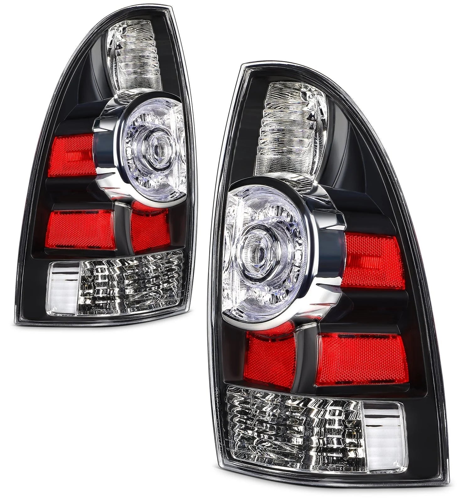 Rear Pair Tail Lights Assembly For Toyota Tacoma 2.7L 4.0L 2005-2015 Red Housing 6B93BC-57 [1]