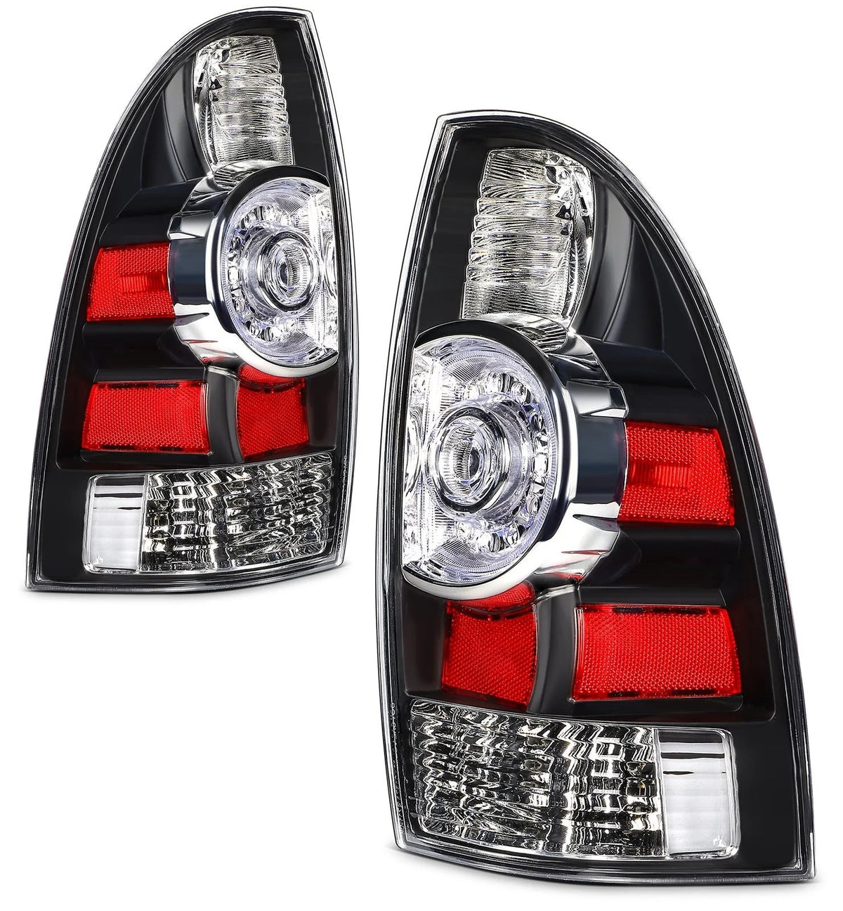 Rear Pair Tail Lights Assembly For Toyota Tacoma 2.7L 4.0L 2005-2015 Red Housing 6B93BC-57 [1]