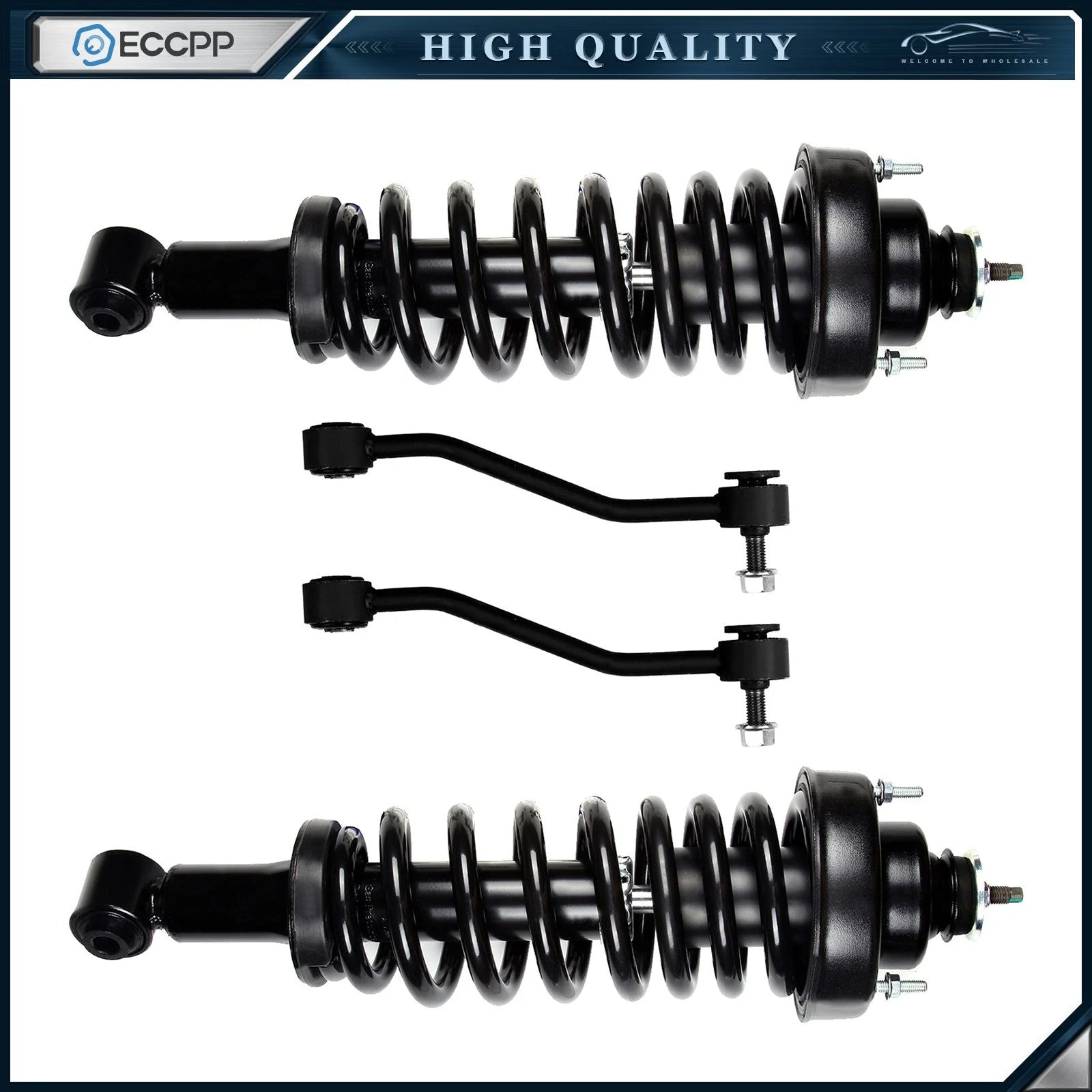 Rear Strut +Sway Bar Kit For 2002 2003 Ford Explorer Mercury Mountaineer 6B93BC-57 [1]
