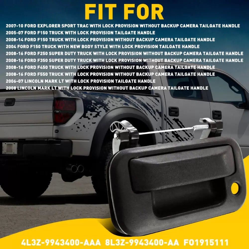 Rear Tailgate Handle Fit for 2008-2016 Ford F250 F350 Super Duty F450 F550 Truck 6B93BC-57 [2]