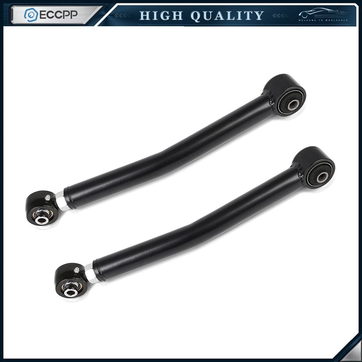 Rear Upper Control Arm For Jeep Wrangler JK 2007 2008-2018 2 Pieces Black KOEEP [1]