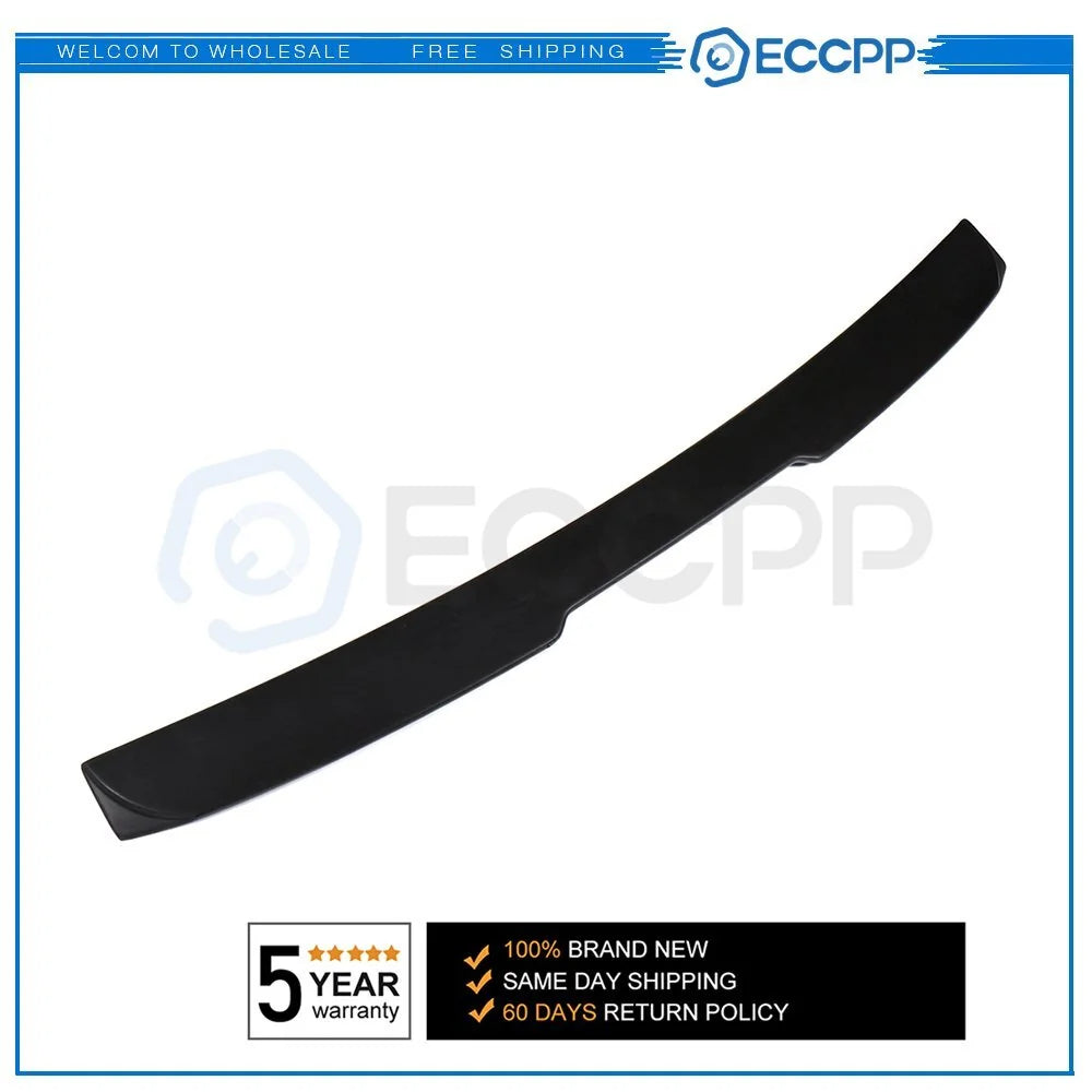 Rear Window Roof Wing Spoiler Visor Fits 2004-2009 BMW E60 A-C Style Lightweight 6B93BC-57 [2]