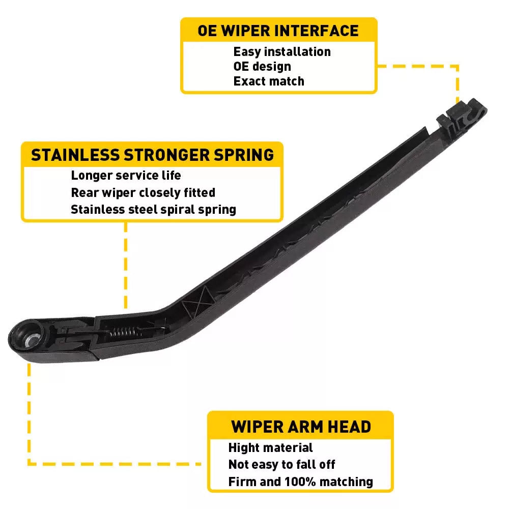 Rear Windshield Wiper Arm Blade For 2001 2002 2003 2004-2007 Toyota Highlander 6B93BC-57 [5]