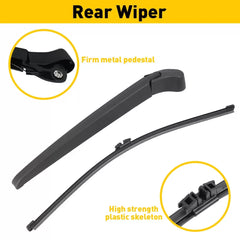 Rear Windshield Wiper Arm &Blade For 2007 2008 2009 2010-2013 BMW X5 61627161029 6B93BC-57 [1]