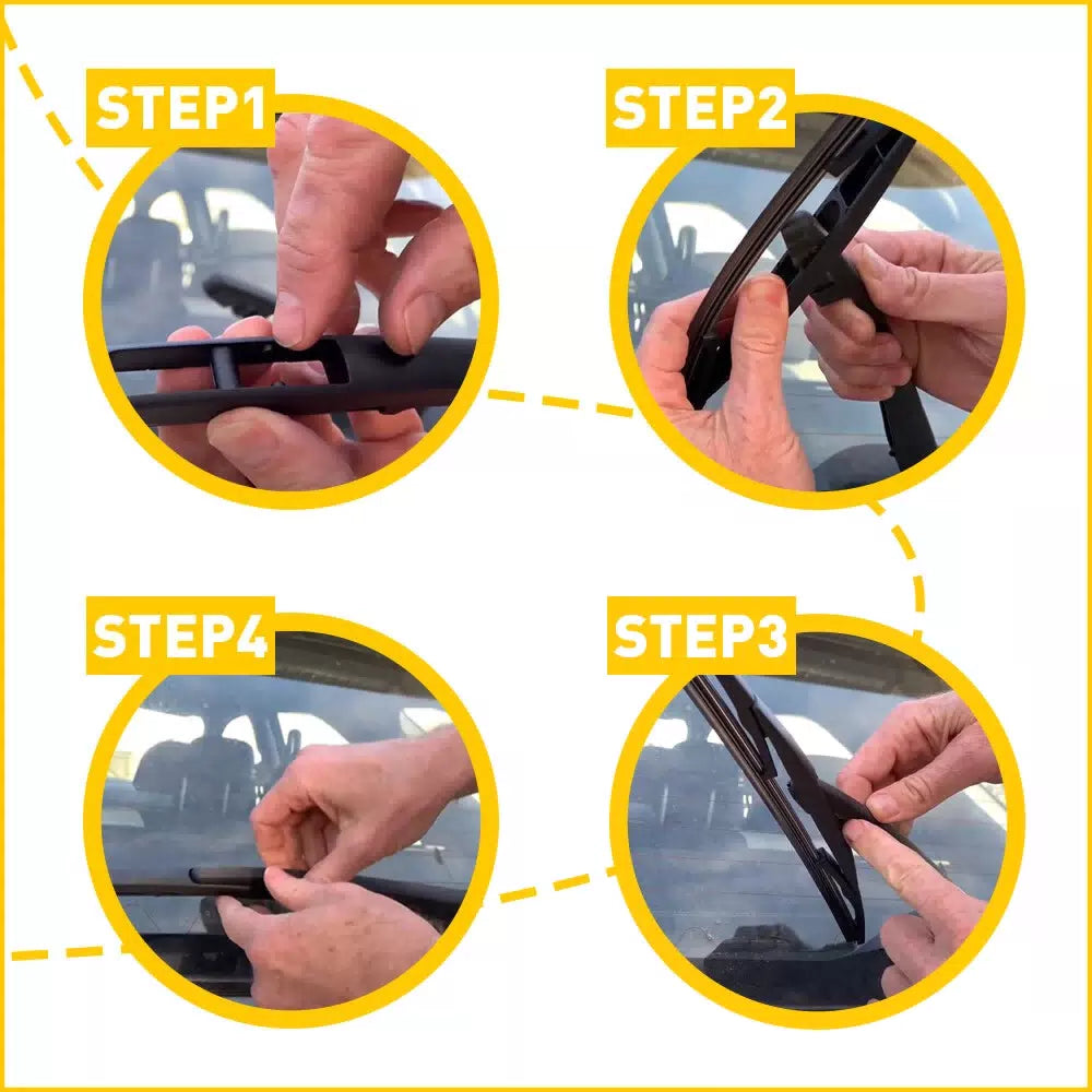 Rear Windshield Wiper Blade and Arm for Toyota Highlander 2008-2018 Windscreen 6B93BC-57 [2]