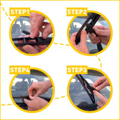Rear Windshield Wiper Blade and Arm for Toyota Highlander 2008-2018 Windscreen 6B93BC-57 [2]