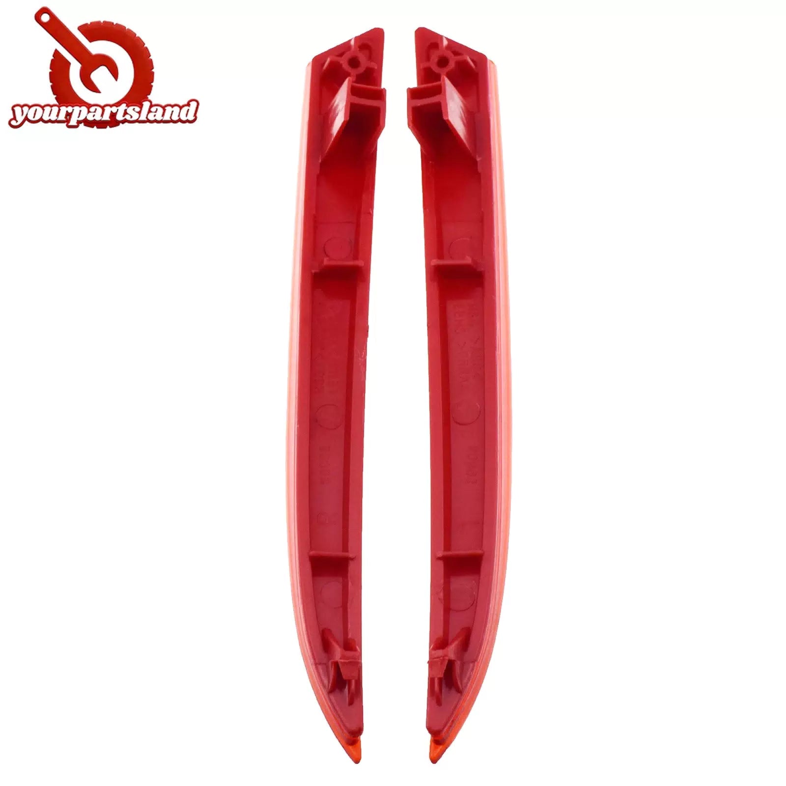 Red Lens Rear Bumper Reflectors Left & Right For Honda Accord Sedan 2013- 2015 6B93BC-57 [5]