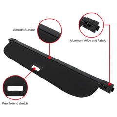 Retractable Rear Cargo Cover For 2015 2016 2017 2018 2019 Lincoln MKC 2.0L 2.3L 6B93BC-57 [3]