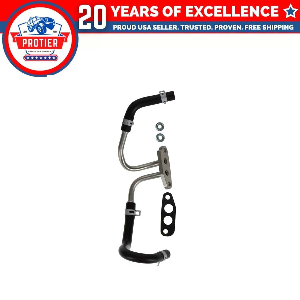 Retrun Turbocharger Oil Supply Line Fits HondaCivic CR-V 16 - 20 L4 1.5L 1497cc 6B93BC-57 [1]
