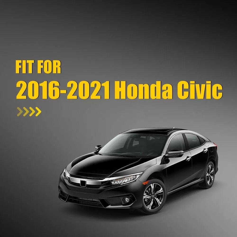 Right Passenger Heated Mirror Glass For 2016-2021 Honda Civic w/Backing Plate EA 6B93BC-57 [2]