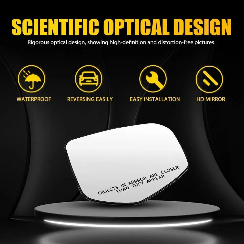 Right Passenger Heated Mirror Glass For 2016-2021 Honda Civic w/Backing Plate EA 6B93BC-57 [7]