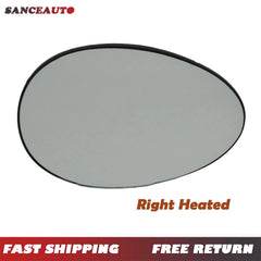 Right Passenger Mirror Glass Heated w/ Backing Plate for BMW Mini Cooper R55 R56 6B93BC-57 [1]
