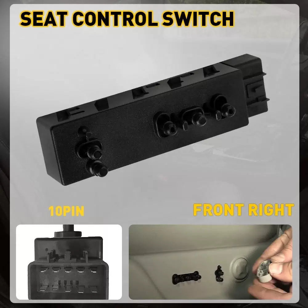 Right Passenger Power Seat Control Switch for 2007 - 2013 Chevy Tahoe Avalanche 6B93BC-57 [10]
