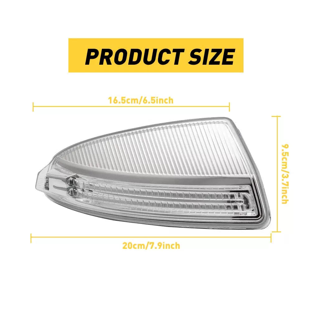 Right Passenger Side Mirror Turn Signal Lens For Mercedes Benz W204 C250 C300 US 6B93BC-57 [3]