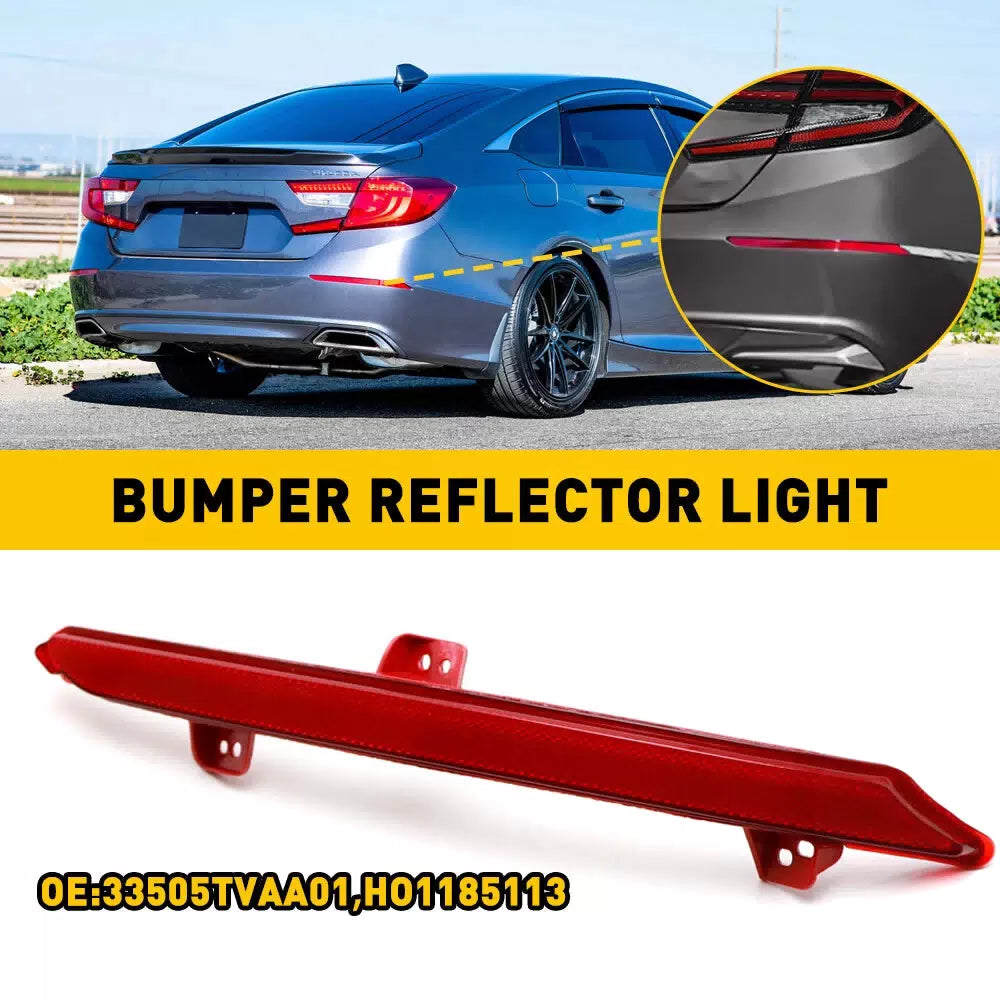 Right Passenger Side Red Rear Bumper Reflector for 18-22 Honda Accord HO1185113 6B93BC-57 [1]