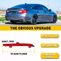 Right Passenger Side Red Rear Bumper Reflector for 18-22 Honda Accord HO1185113 6B93BC-57 [4]
