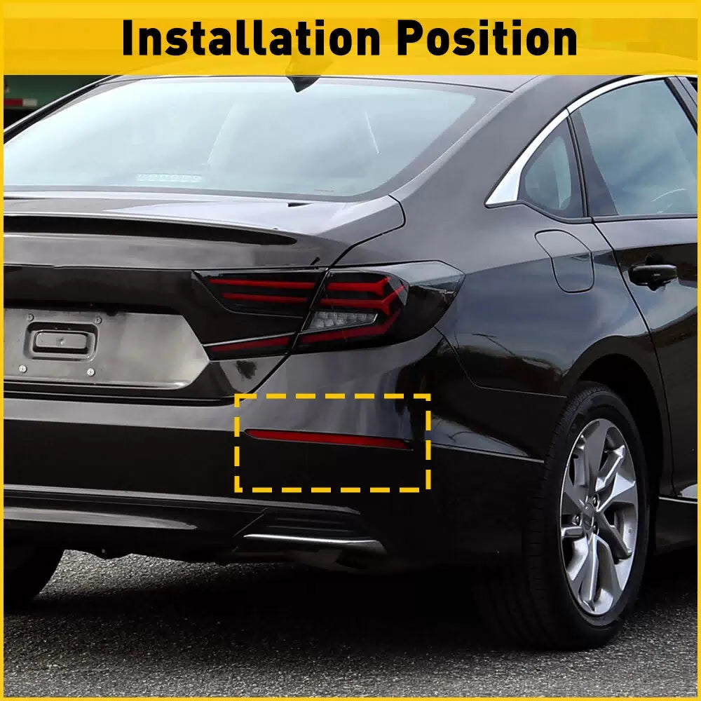 Right Passenger Side Red Rear Bumper Reflector for 18-22 Honda Accord HO1185113 6B93BC-57 [9]