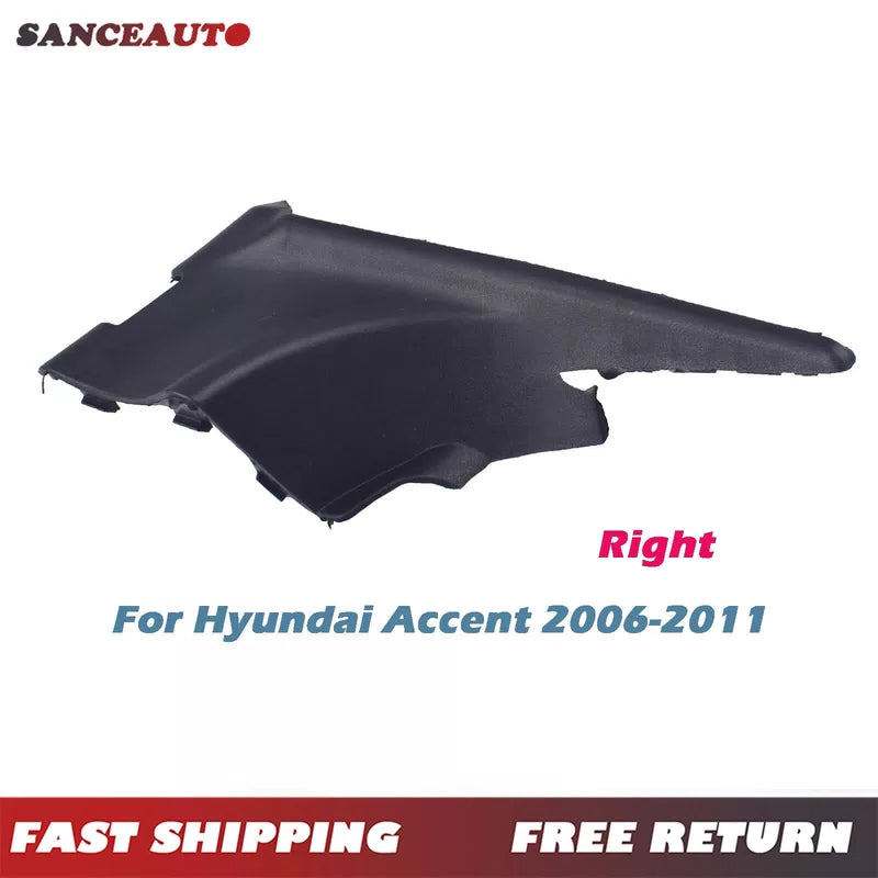 Right RH Side Cowl Extension Plastic Trim Cover For 2006-2011 Accent 86160-1E000 6B93BC-57 [1]