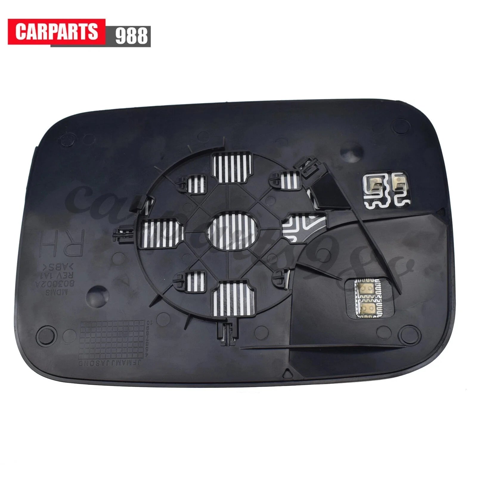 Right Side Door Mirror Glass Power Heated for 2005-2009 Dodge Ram 1500 2500 3500 6B93BC-57 [8]