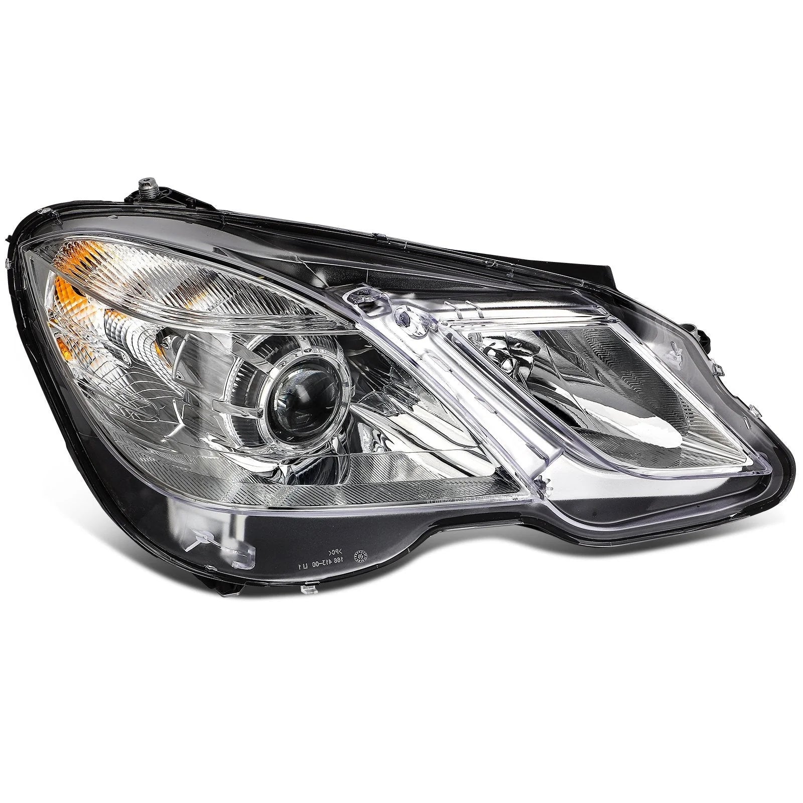Right Side Headlight For 2010-2013 Mercedes-Benz E350 E400 E550 Chrome Amber 6B93BC-57 [6]