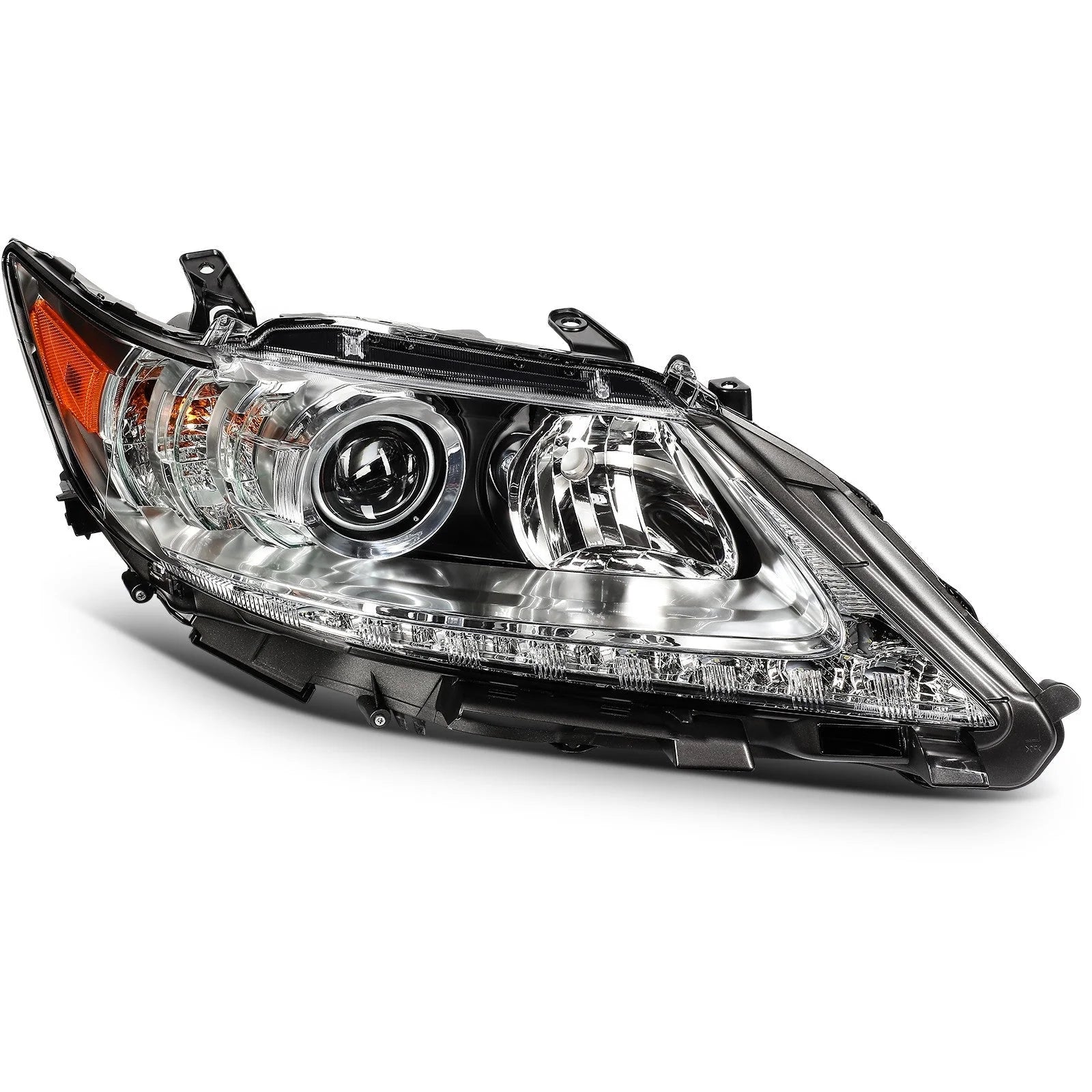 Right Side Headlight For 2013-2015 Lexus ES300h 2.5L ES350 3.5L Black Amber 6B93BC-57 [2]