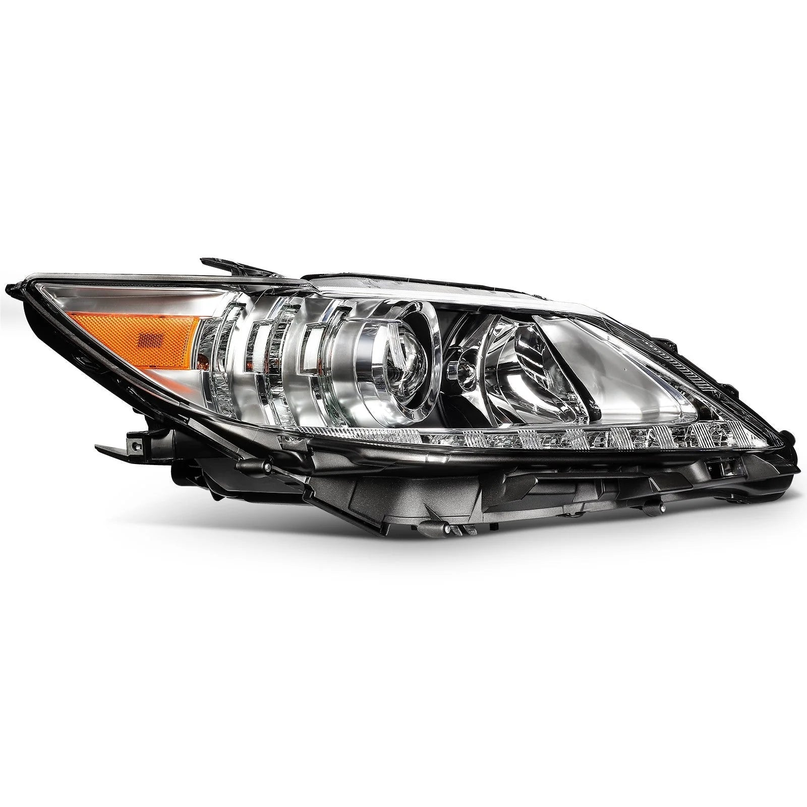 Right Side Headlight For 2013-2015 Lexus ES300h 2.5L ES350 3.5L Black Amber 6B93BC-57 [6]