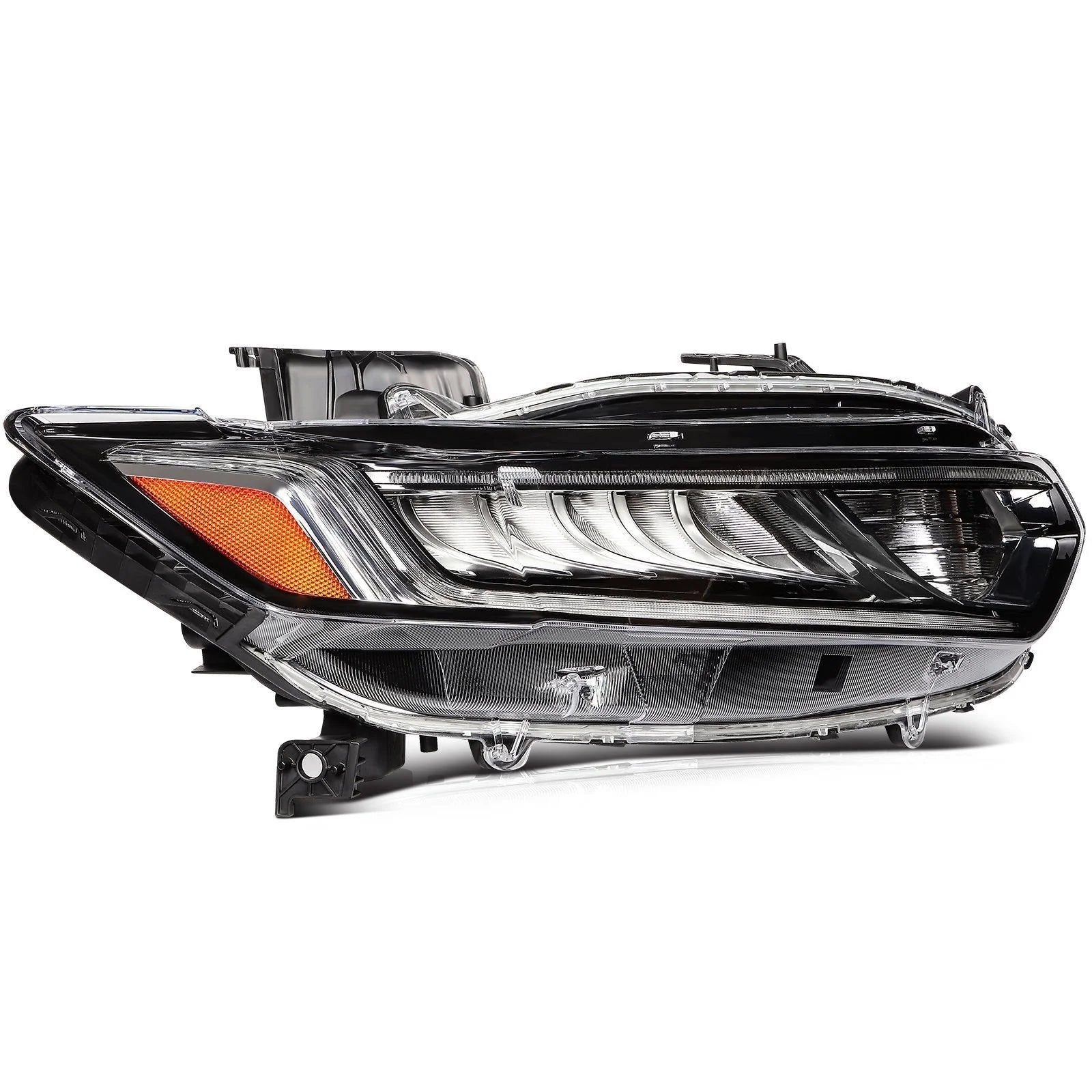 Right Side LED Headlight For 2018-2019 Honda Accord 1.5L 2.0L Black Amber 6B93BC-57 [4]