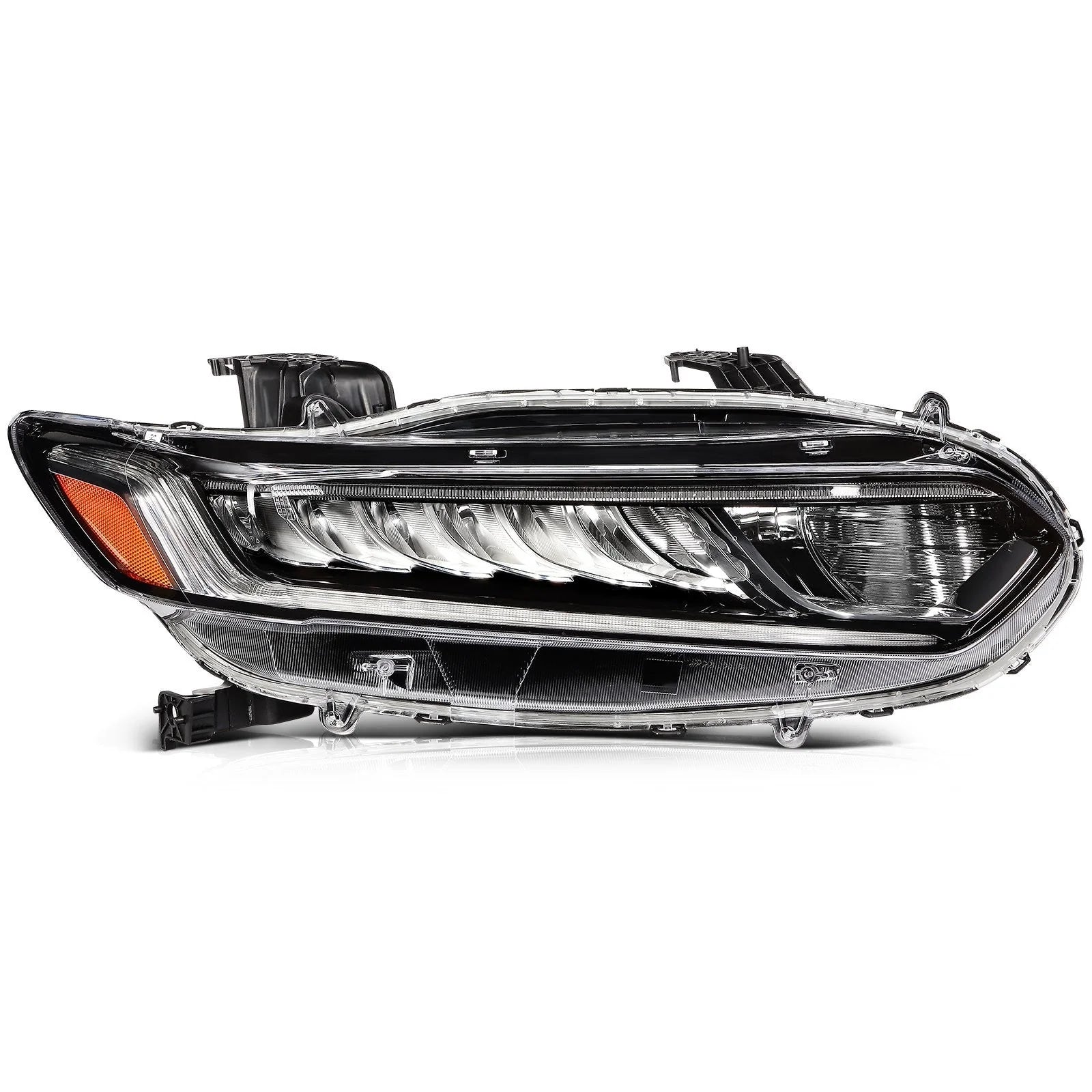 Right Side LED Headlight For 2018-2019 Honda Accord 1.5L 2.0L Black Amber 6B93BC-57 [7]