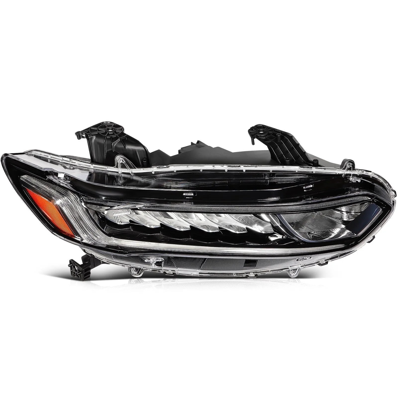 Right Side LED Headlight For 2018-2019 Honda Accord 1.5L 2.0L Black Amber 6B93BC-57 [8]
