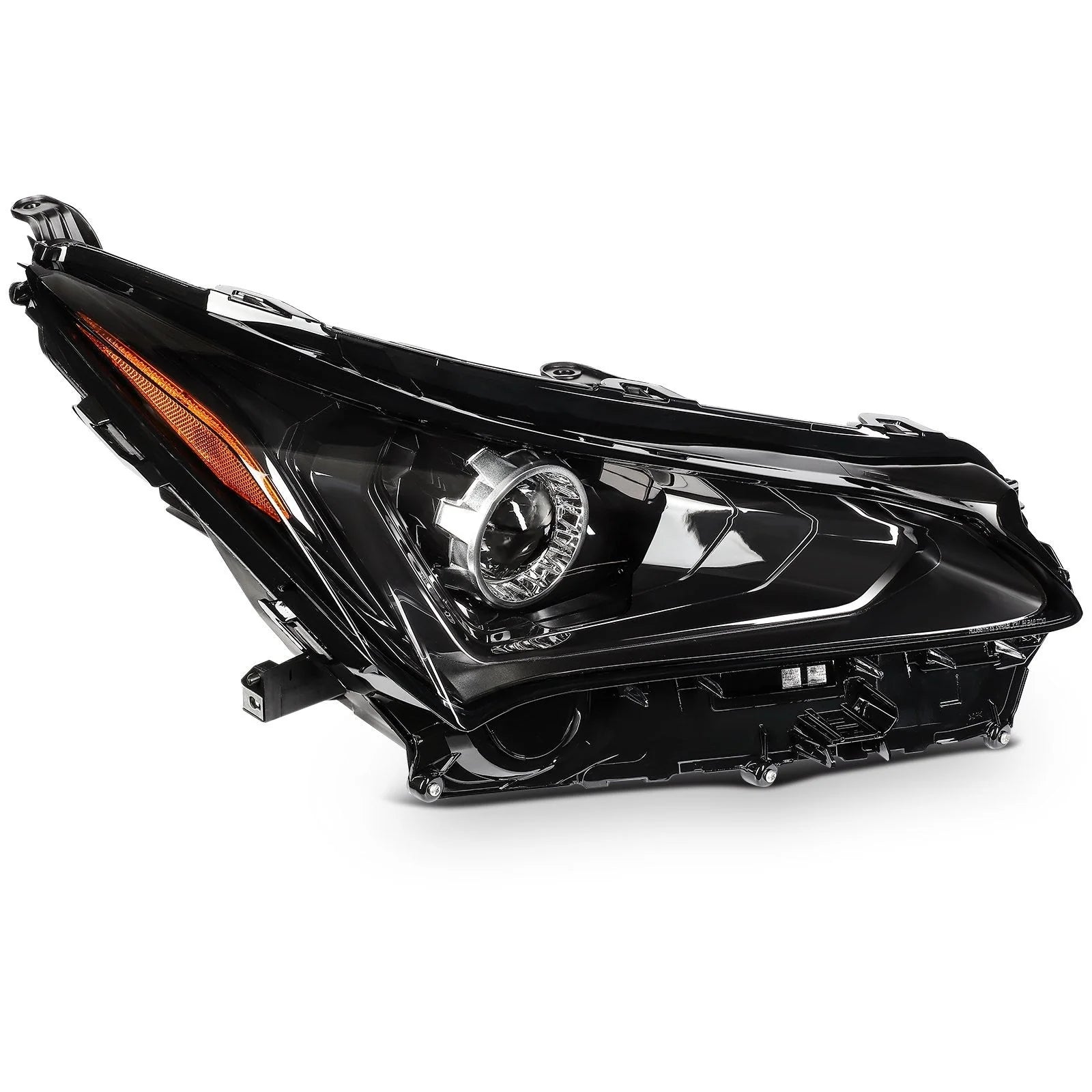 Right Side LED Headlight For 2018-2021 Lexus NX300 NX300h 2.0L 2.5L Black Amber 6B93BC-57 [6]