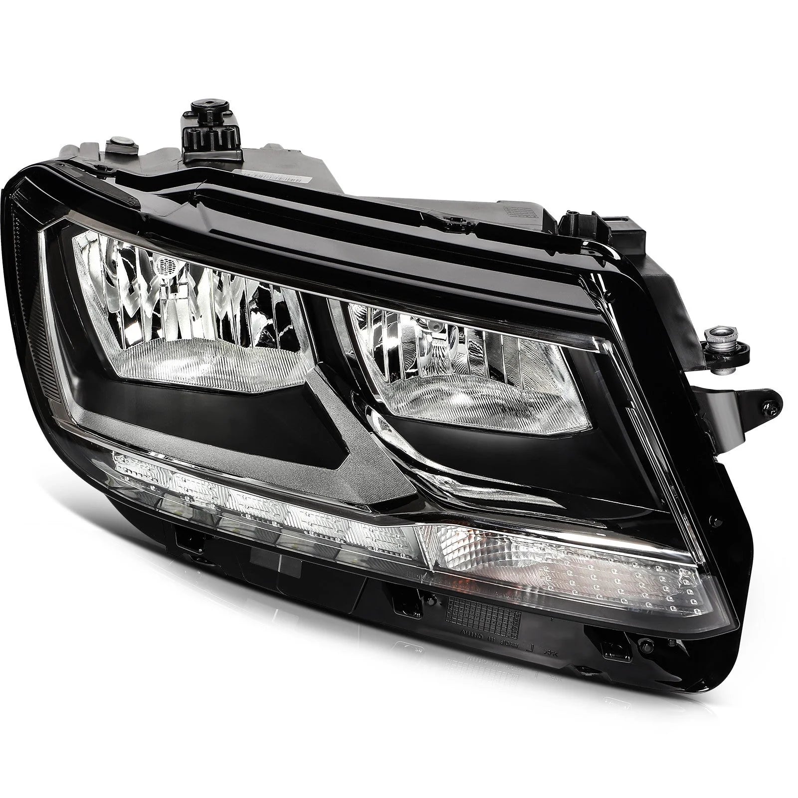 Right Side LED Headlight For 2018-2021 Volkswagen Tiguan 1.4L 2.0L Black 6B93BC-57 [2]