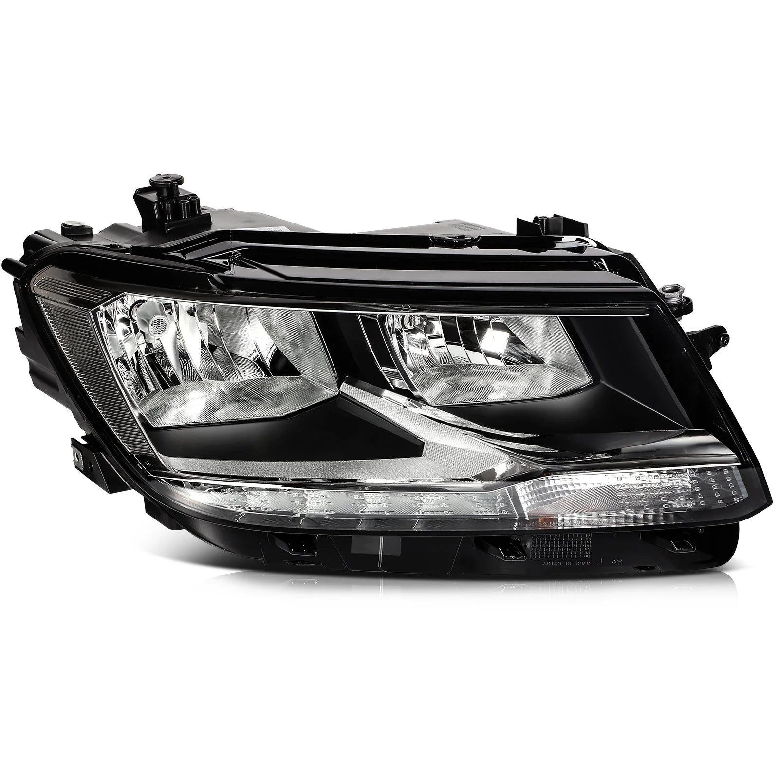 Right Side LED Headlight For 2018-2021 Volkswagen Tiguan 1.4L 2.0L Black 6B93BC-57 [4]