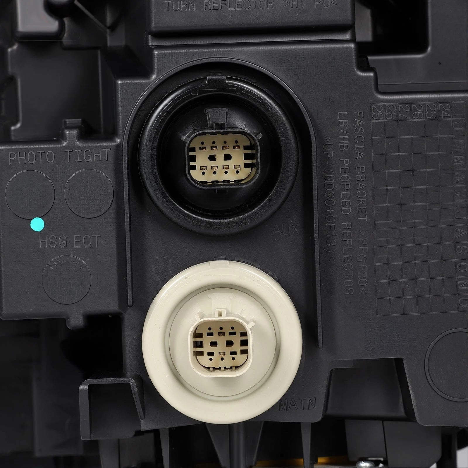 Right Side LED Headlight For 2020-2023 GMC Sierra 2500HD 3500HD 6.6L Black Amber 6B93BC-57 [5]