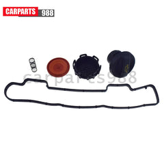 Rocker Cover Oil Filler Cap Seal Kit for Citroen C2 C3 Peugeot 207 307 0248L1 6B93BC-57 [2]