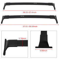Roof Rack Cross Bar For Nissan Kicks 2018-2021 Crossbar Luggage Carrier 6B93BC-57 [2]