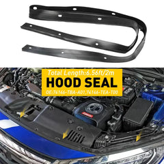 Rubber Hood Seal Gasket Replacement For 74146-TBA-A01 2016-2019 Honda Civic EOA 6B93BC-57 [1]