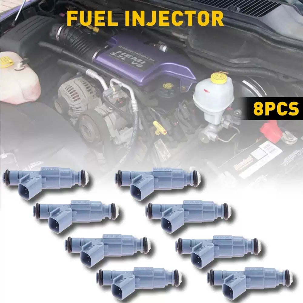 SET of 8 x Upgrade Fuel Injectors For Dodge Ram 1500 4.7l 02-07 0280155849 US 6B93BC-57 [10]