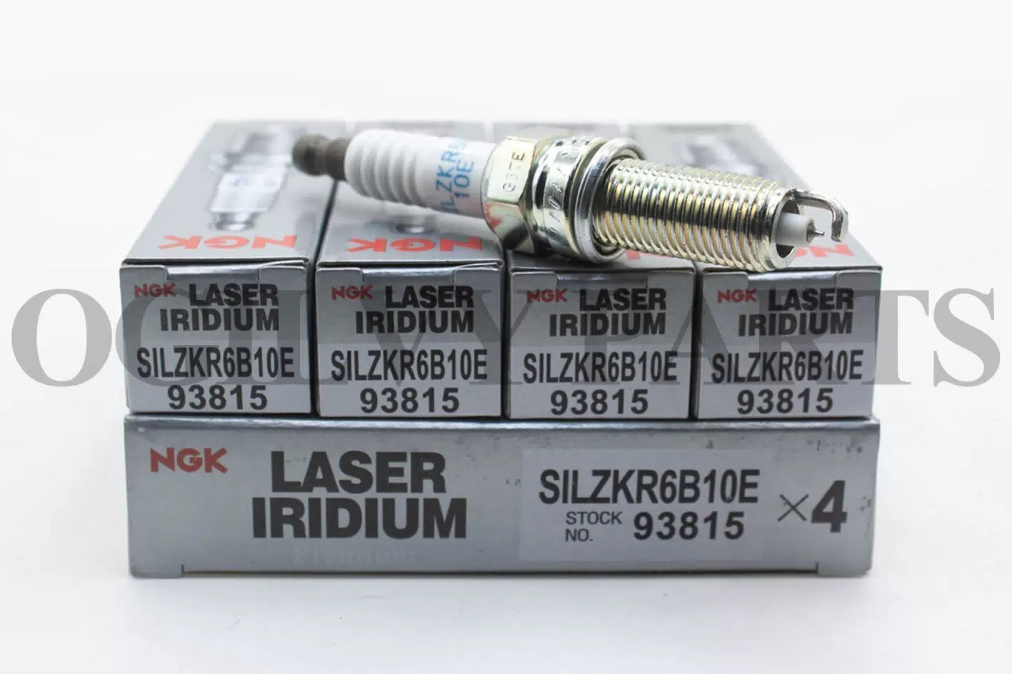 SILZKR6B10E 93815 (4x) NGK Laser Iridium Spark Plugs For Hyundai Kia JP [3]