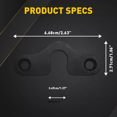 SUN VISOR CLIPS(2) FIT FOT JEEP 2018 ER & JK JL JT GLADIATOR WRANGLER EOA 6B93BC-57 [2]