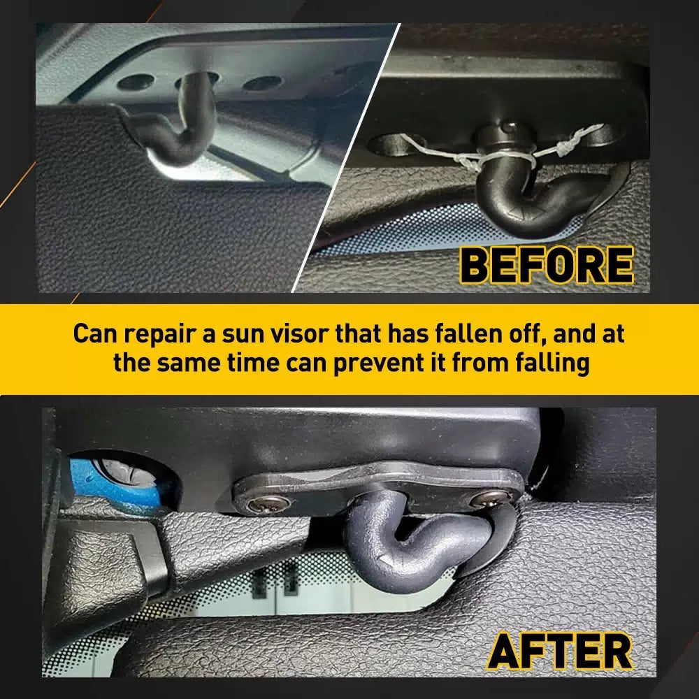 SUN VISOR CLIPS(2) FIT FOT JEEP 2018 ER & JK JL JT GLADIATOR WRANGLER EOA 6B93BC-57 [5]